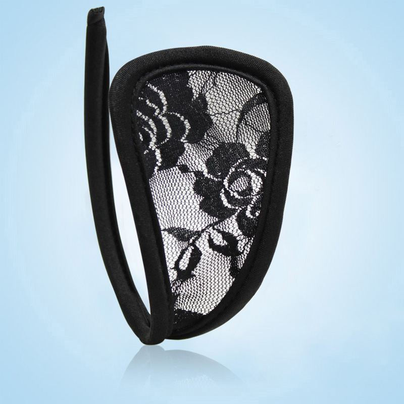 Lace transparent C-shaped panties