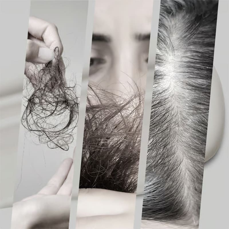 Naturally extracted silver hair dye