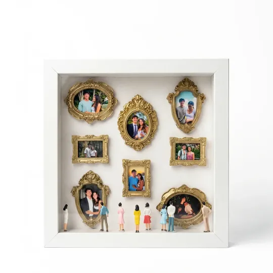 Mini Museum of Us Frame Meaningful Gift For Couples