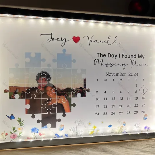 The Day I Found My Missing Piece Magic Mirror Personalized Gift