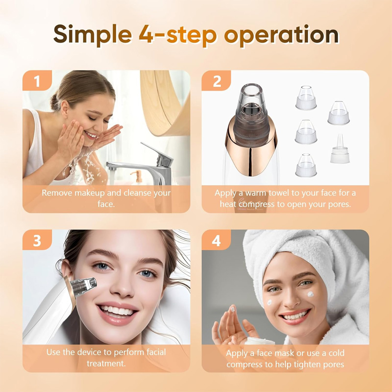 Electric blackhead remover