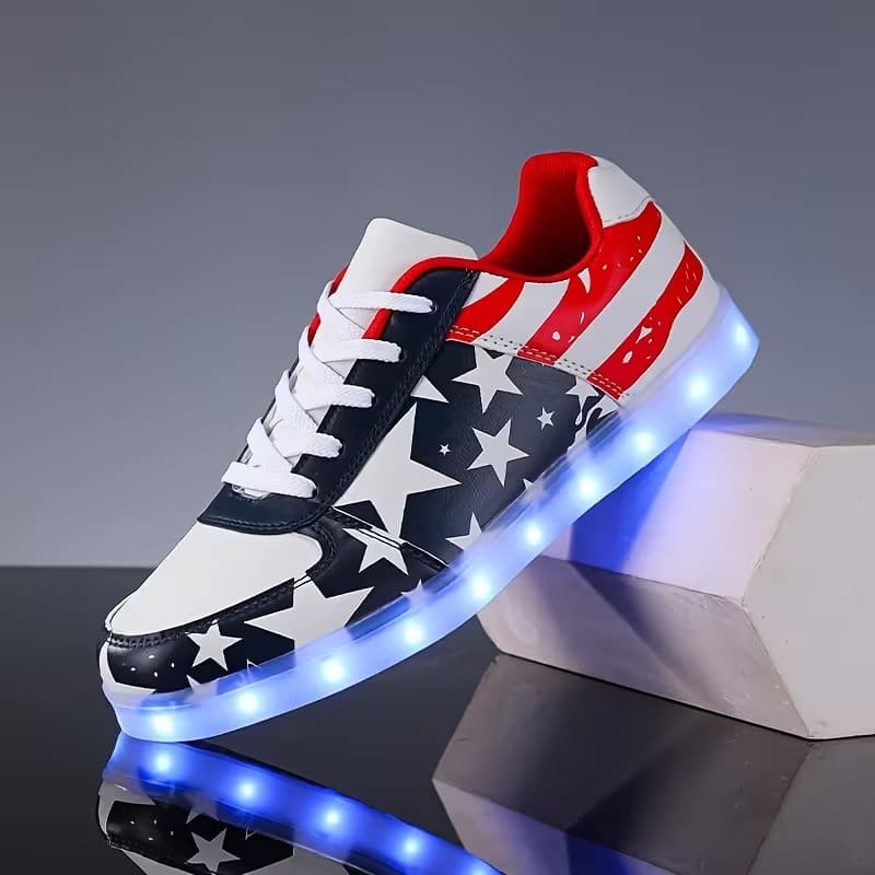LED seven-color illuminated sneakers