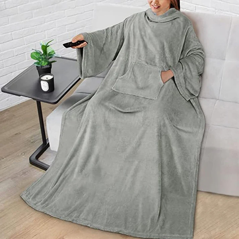 Composite lamb fleece beanbag blanket