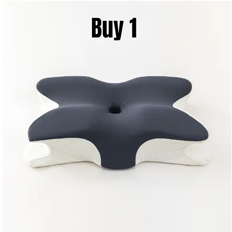 High-density memory foam butterfly pillow