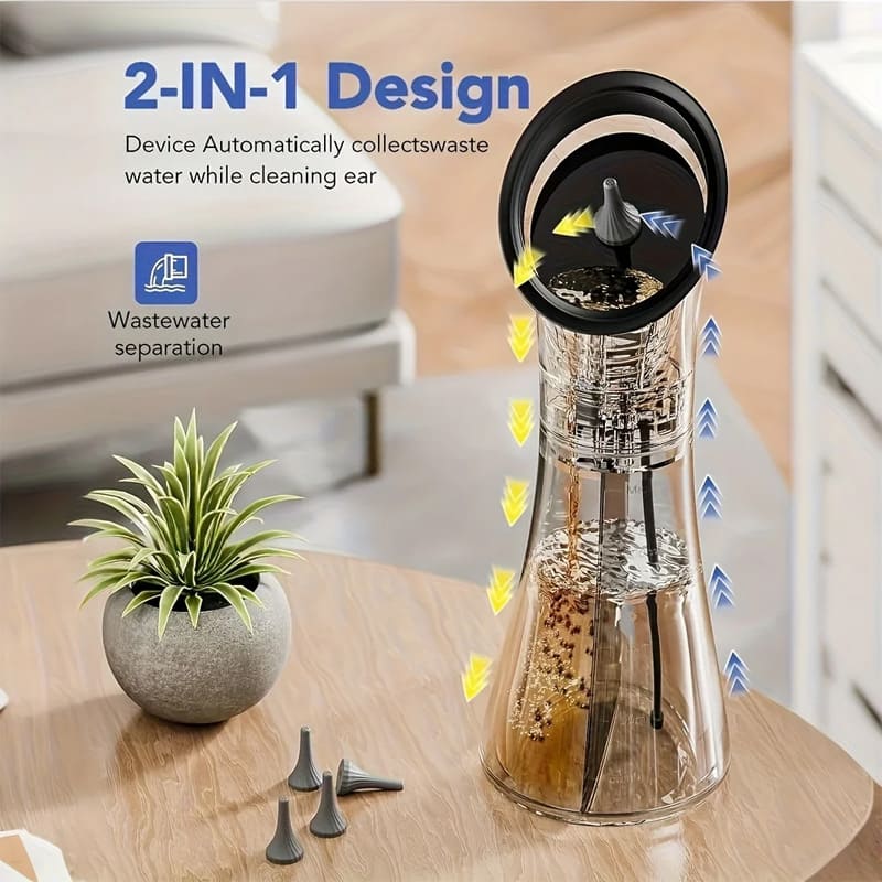 Home painless earwax remover