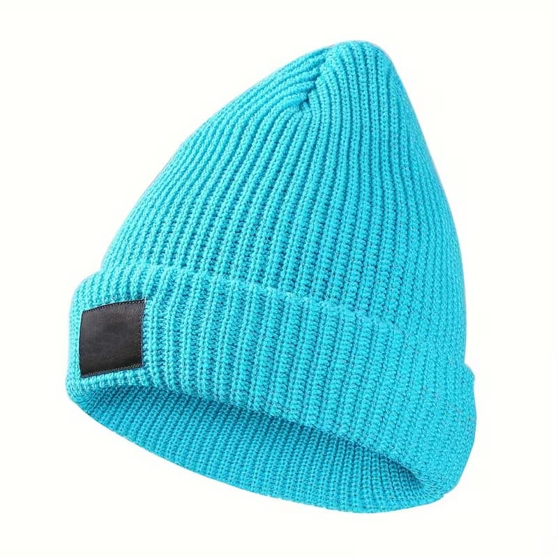 Cool reflective knit hat