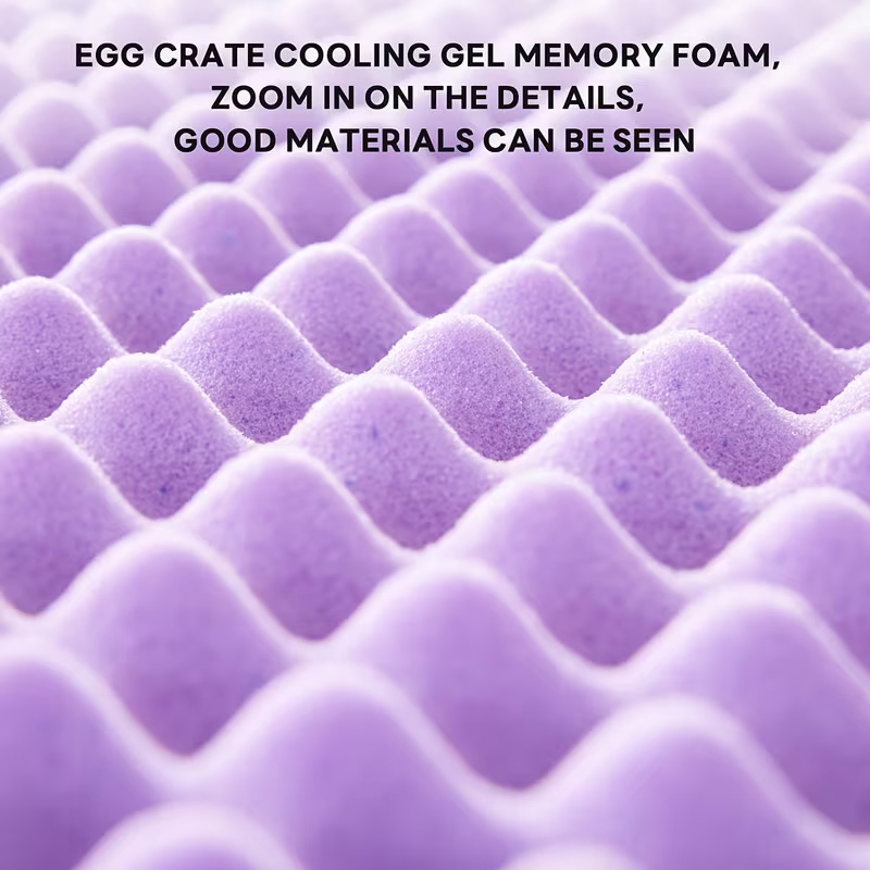 Memory foam mattress protector