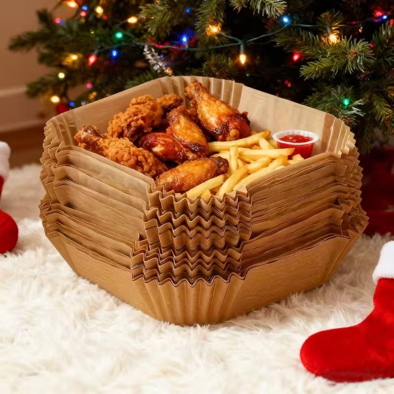 52/102 pieces of disposable baking paper liners - waterproof and oil-proof