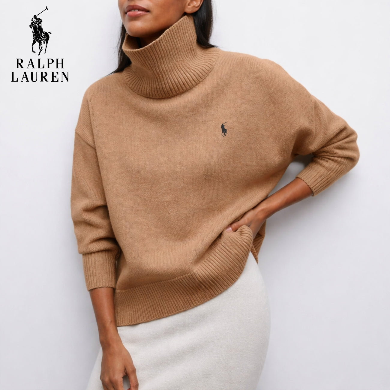Soft Knit Turtleneck Sweater | Clearance Sale