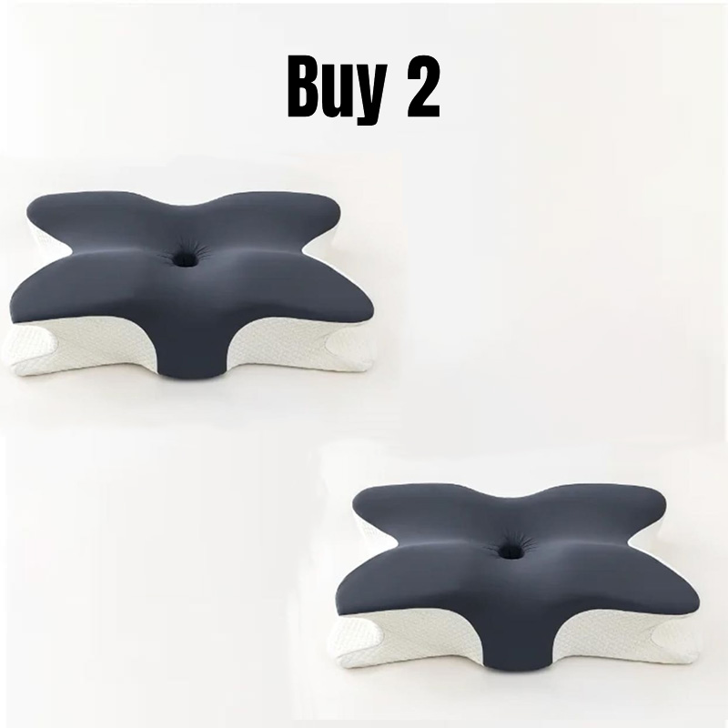 High-density memory foam butterfly pillow