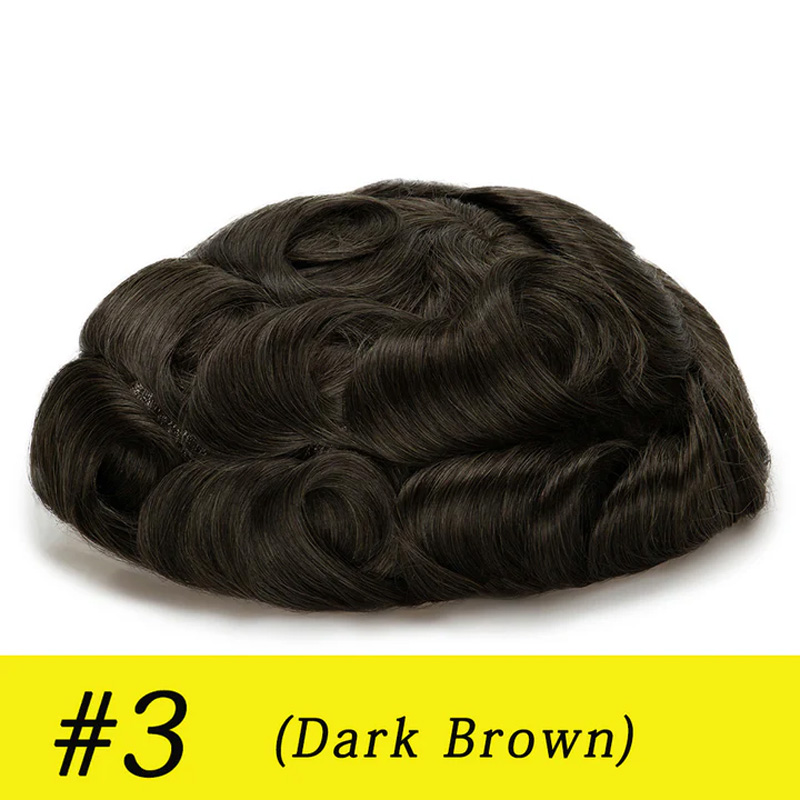 Upgraded ultra-thin men's wig