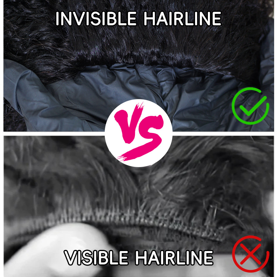 Yaki Straight 3 IN 1 Half Wig Glueless Install Natural Hairline Adjustable Drawstring Beginner Friendly