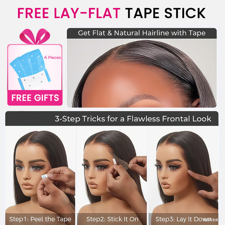 Pull & Go Drawstring Glueless Wig Deep Wave 6x5 13x6 Pre-everything HD lace Wig