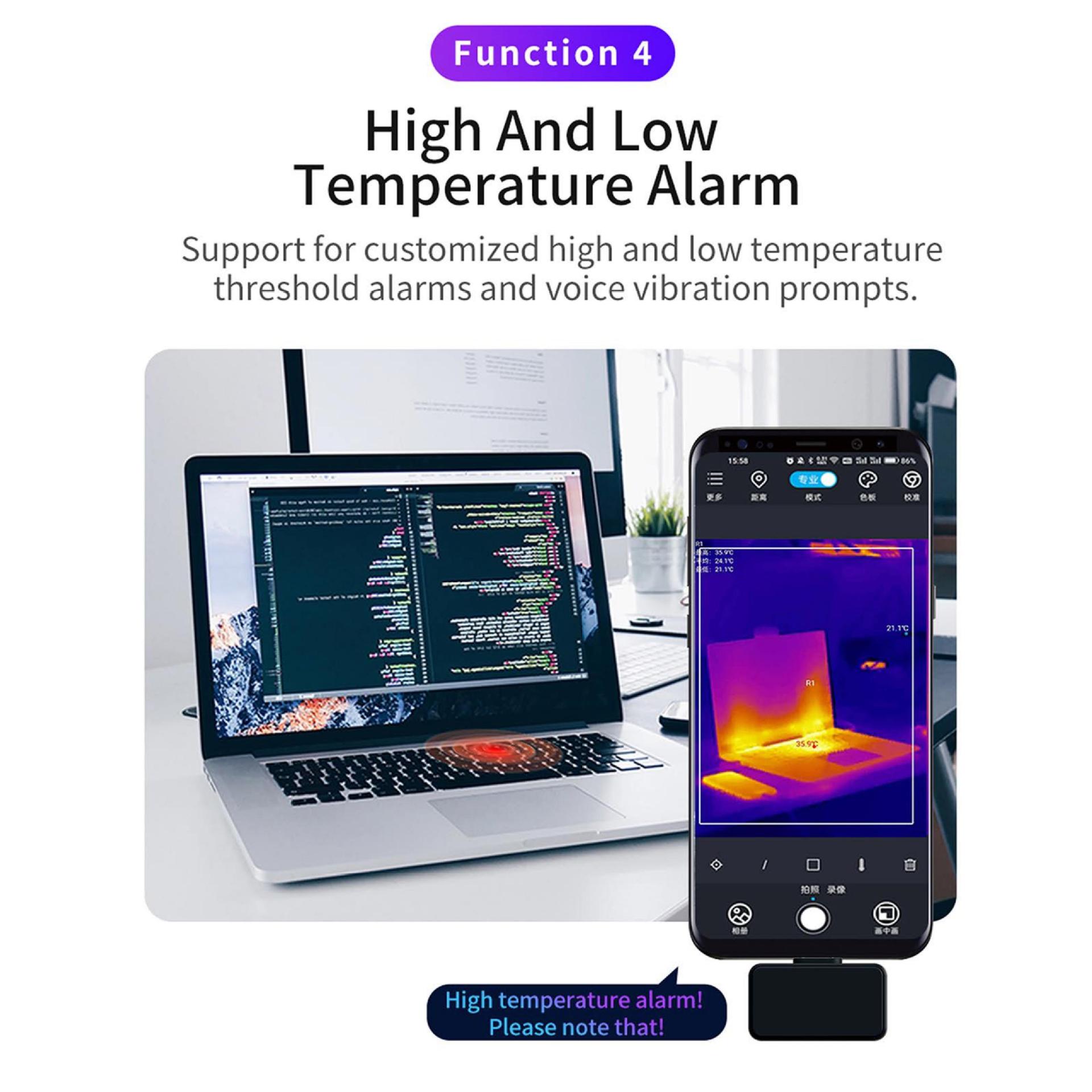 Miniature infrared thermal imager