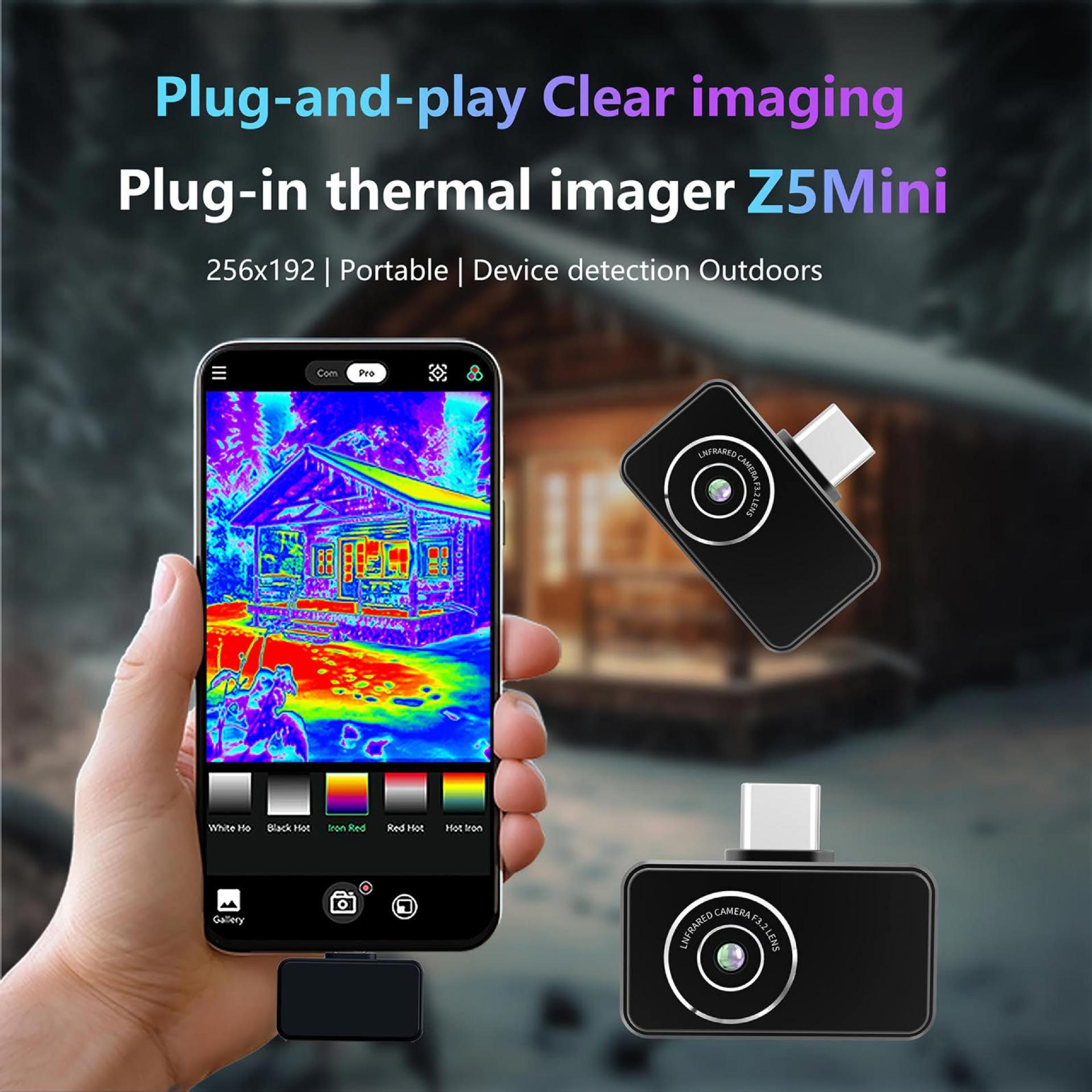 Miniature infrared thermal imager