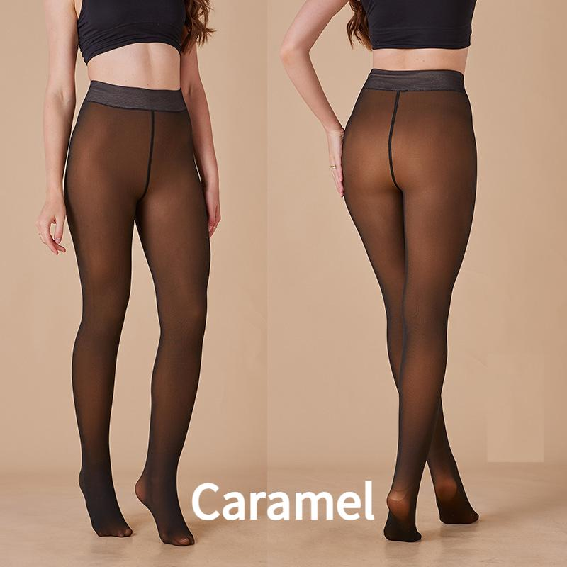 Flawless transparent thermal leggings