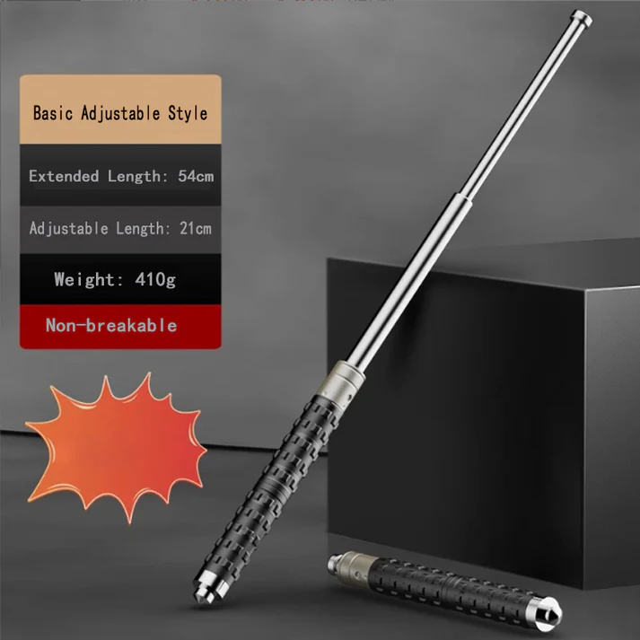 Self-defense vehicle telescopic stick