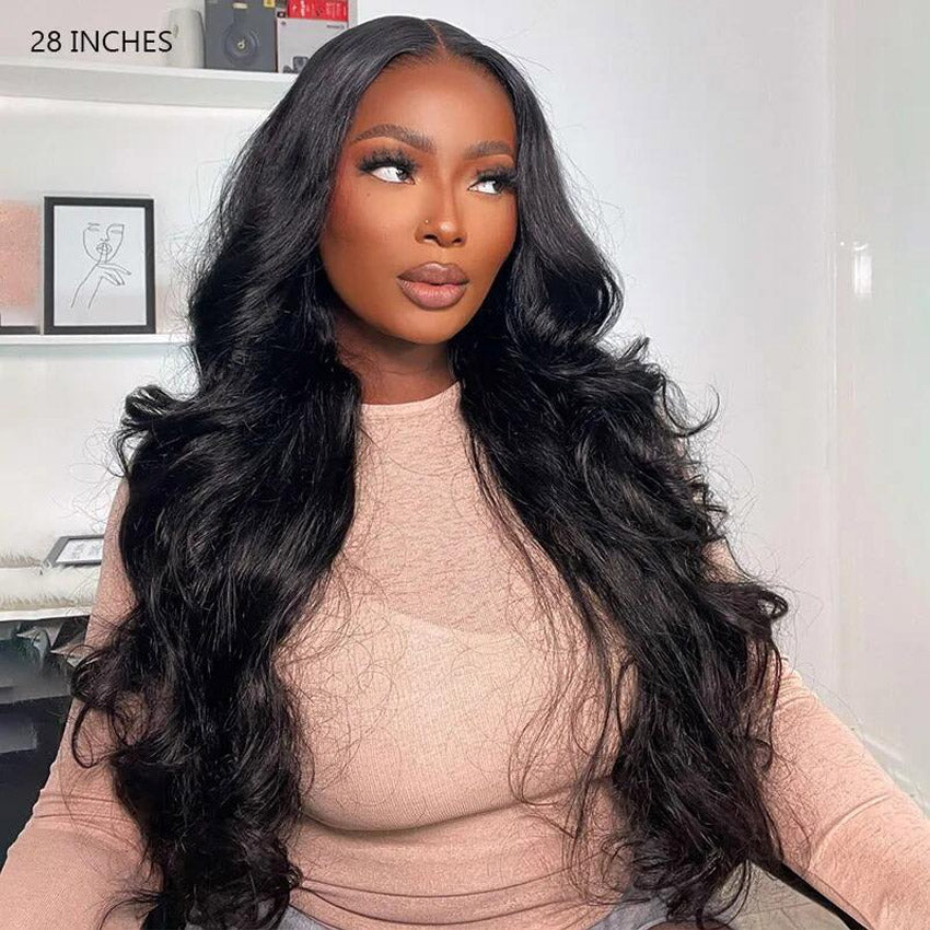 Glueless Body Wave 13x4 13x6 HD Lace Wig Pre Cut 6x5 HD Lace Wear & Go Wig Easy Install