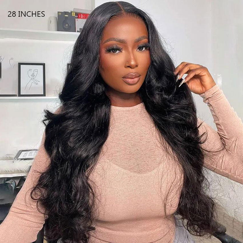 Glueless Body Wave 13x4 13x6 HD Lace Wig Pre Cut 6x5 HD Lace Wear & Go Wig Easy Install