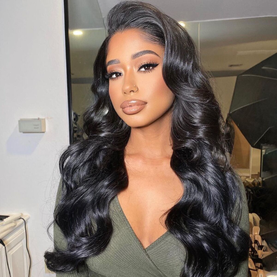 Body Wave 13x4 13x6 Full Frontal HD Lace Wigs Pre-bleached Knots Glueless Wig | Real HD Wig