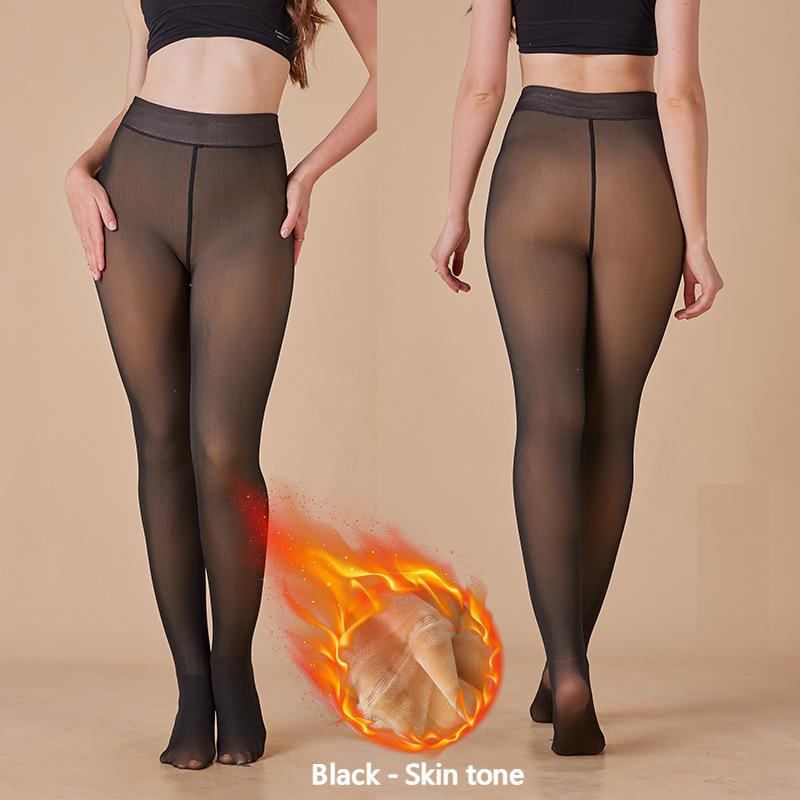 Flawless transparent thermal leggings
