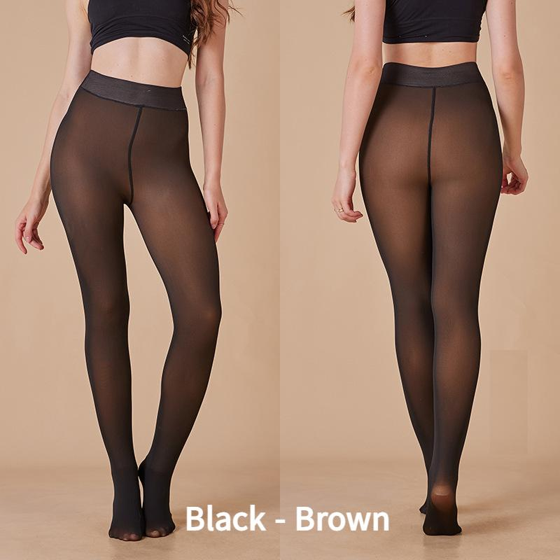 Flawless transparent thermal leggings
