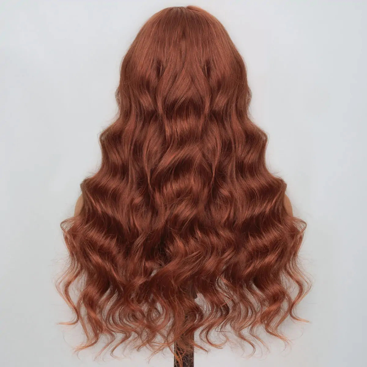 Copper Brown Straight/Body Wave 6x5 9x6 HD Lace Flexi-Fit Glueless Wig Pre Bleached Knots