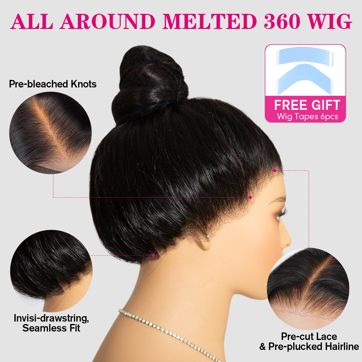 upgraded undetectable lace