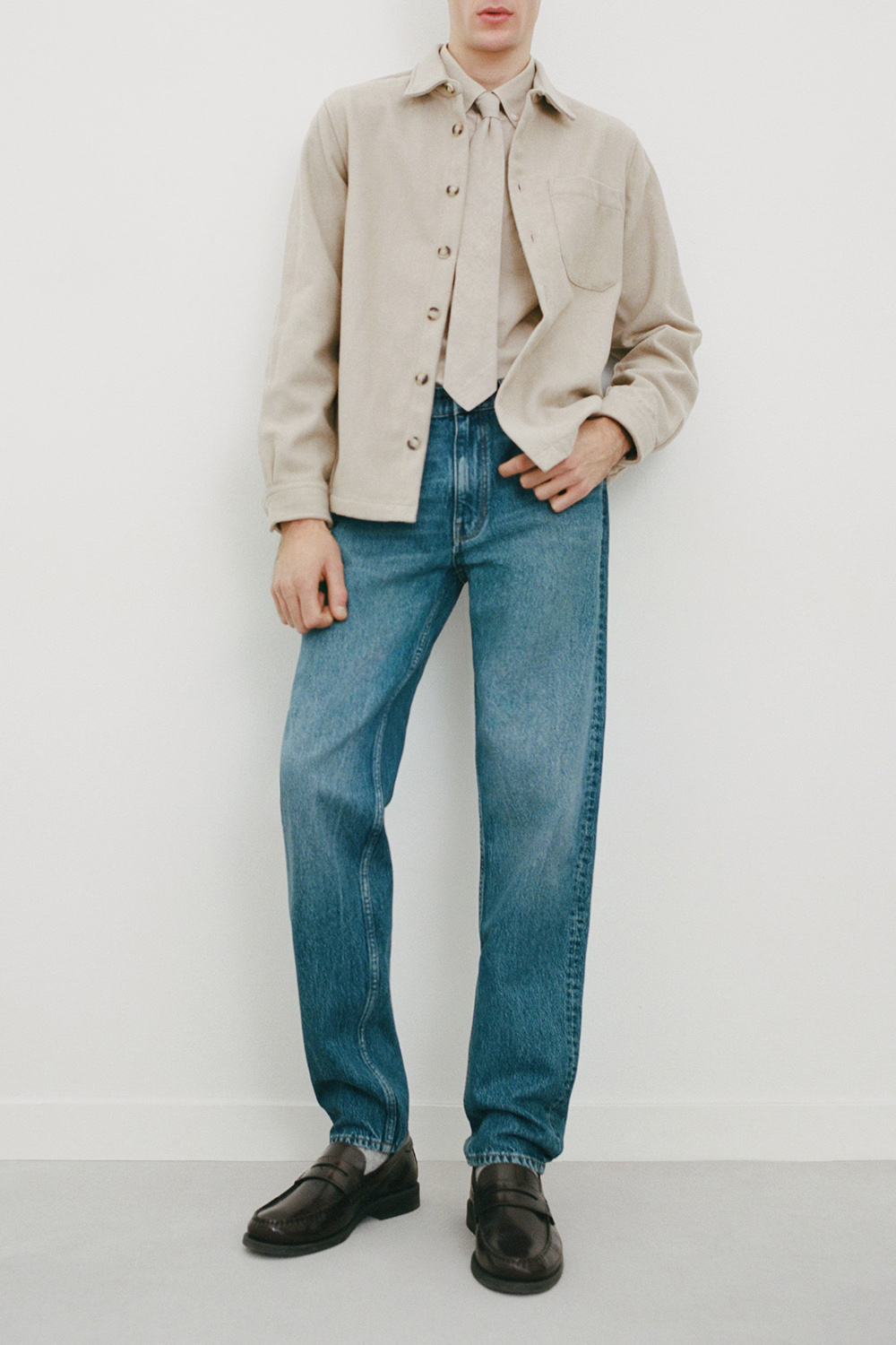 Regular-Fit Overshirt With Pocket