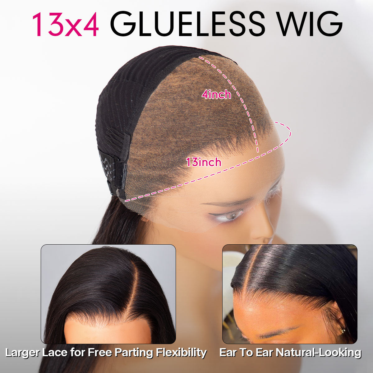Barrel Curls Glueless 6x5 13x4 HD Lace Wig Shoulder Length Wigs