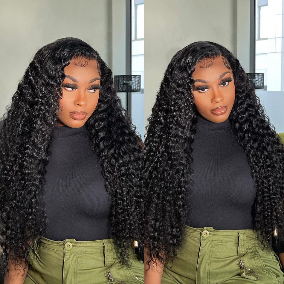 Pull & Go Drawstring Glueless Wig Deep Wave 6x5 13x6 Pre-everything HD lace Wig