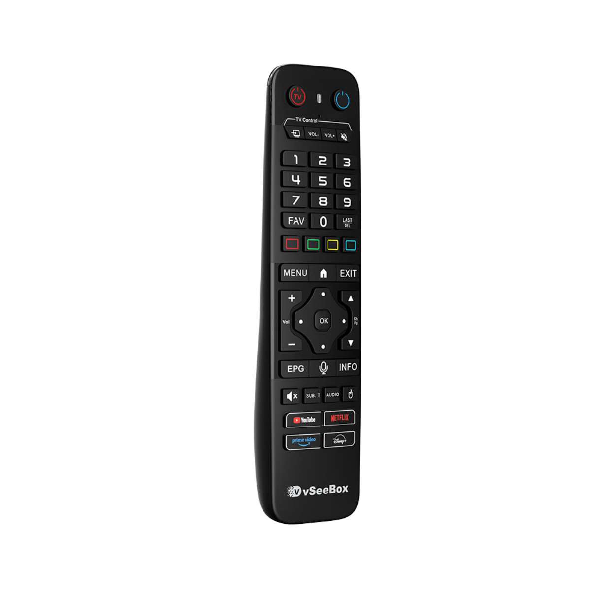 vSeeBox [V6 Max] Backlit Voice Remote