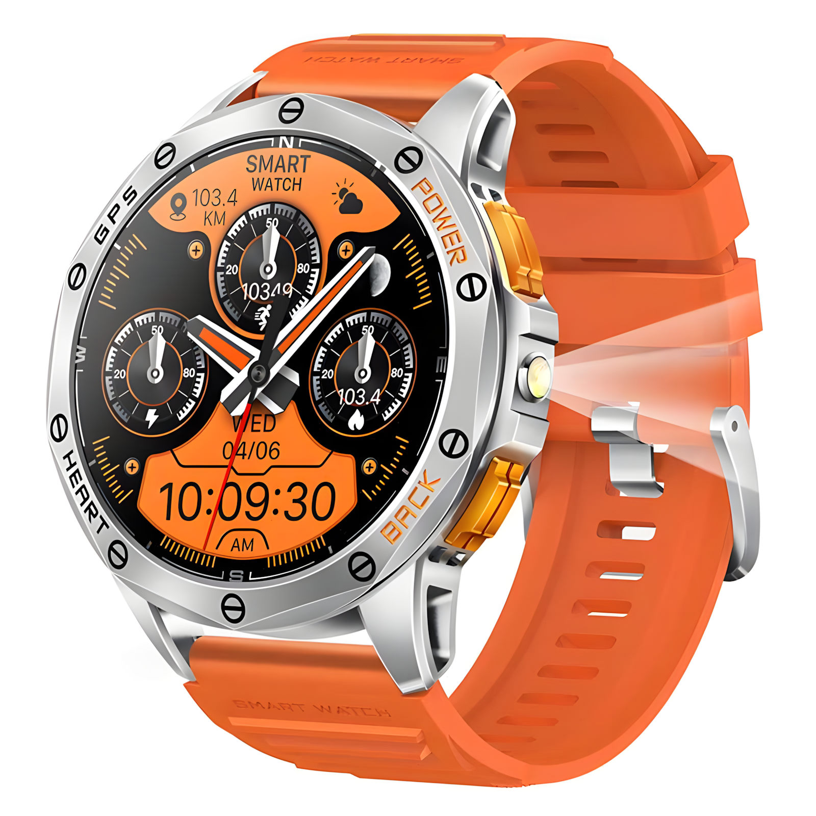 Nodea GPS Military Smart Watch