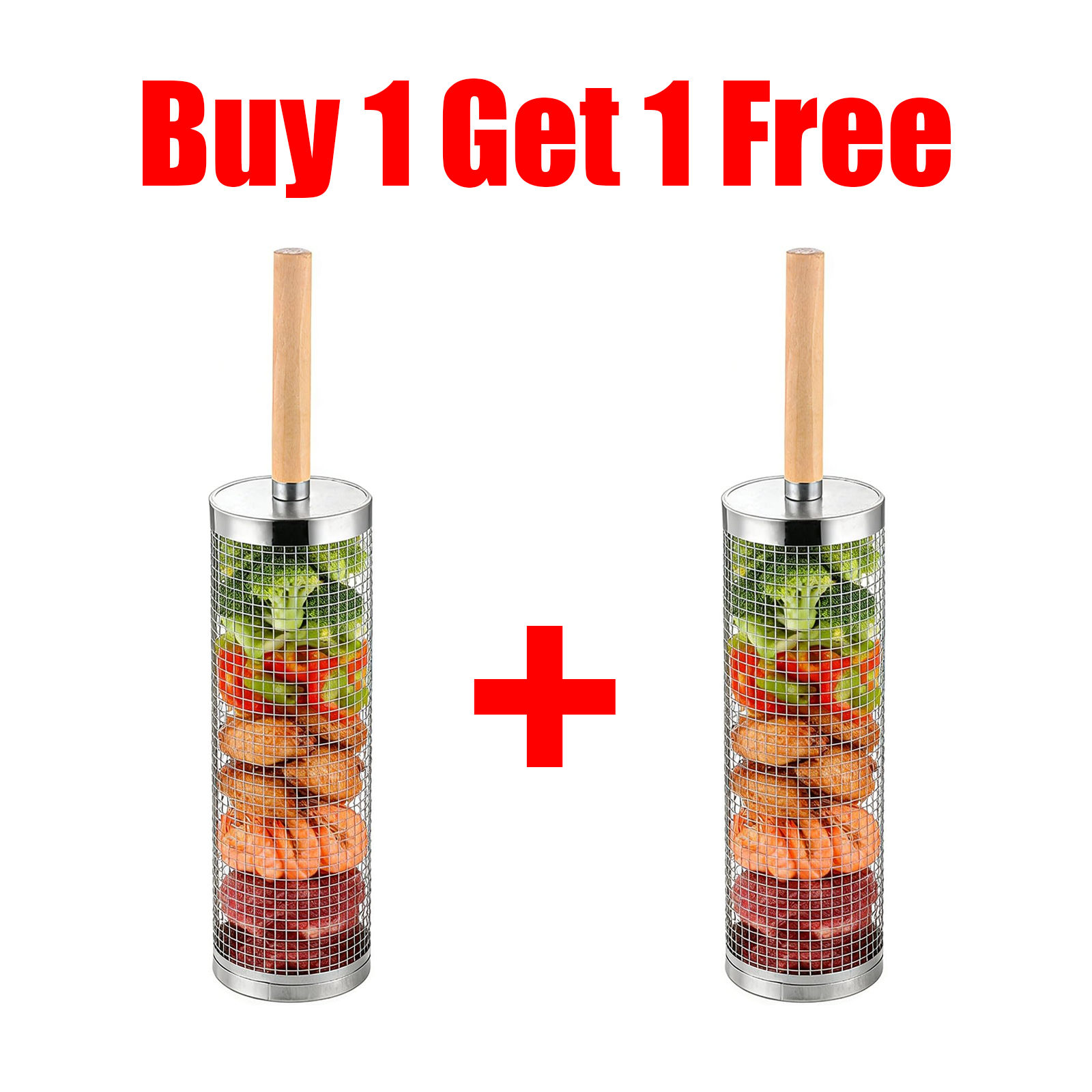 Nodea Rolling Grill Basket
