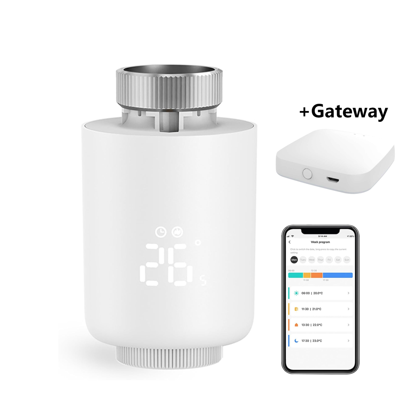 Nodea Smart Thermostat Radiator Valve
