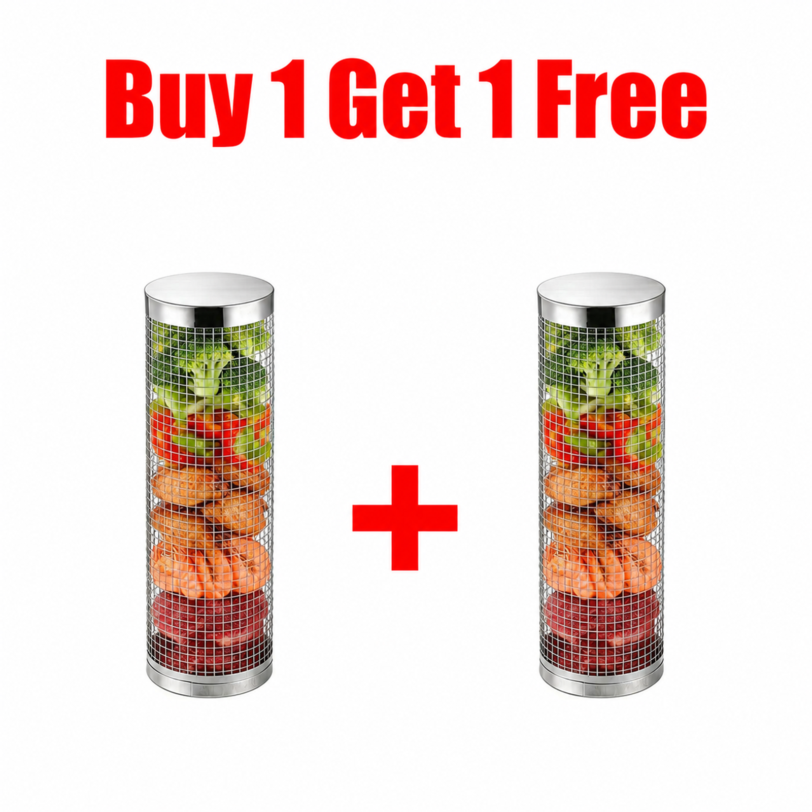 Nodea Rolling Grill Basket