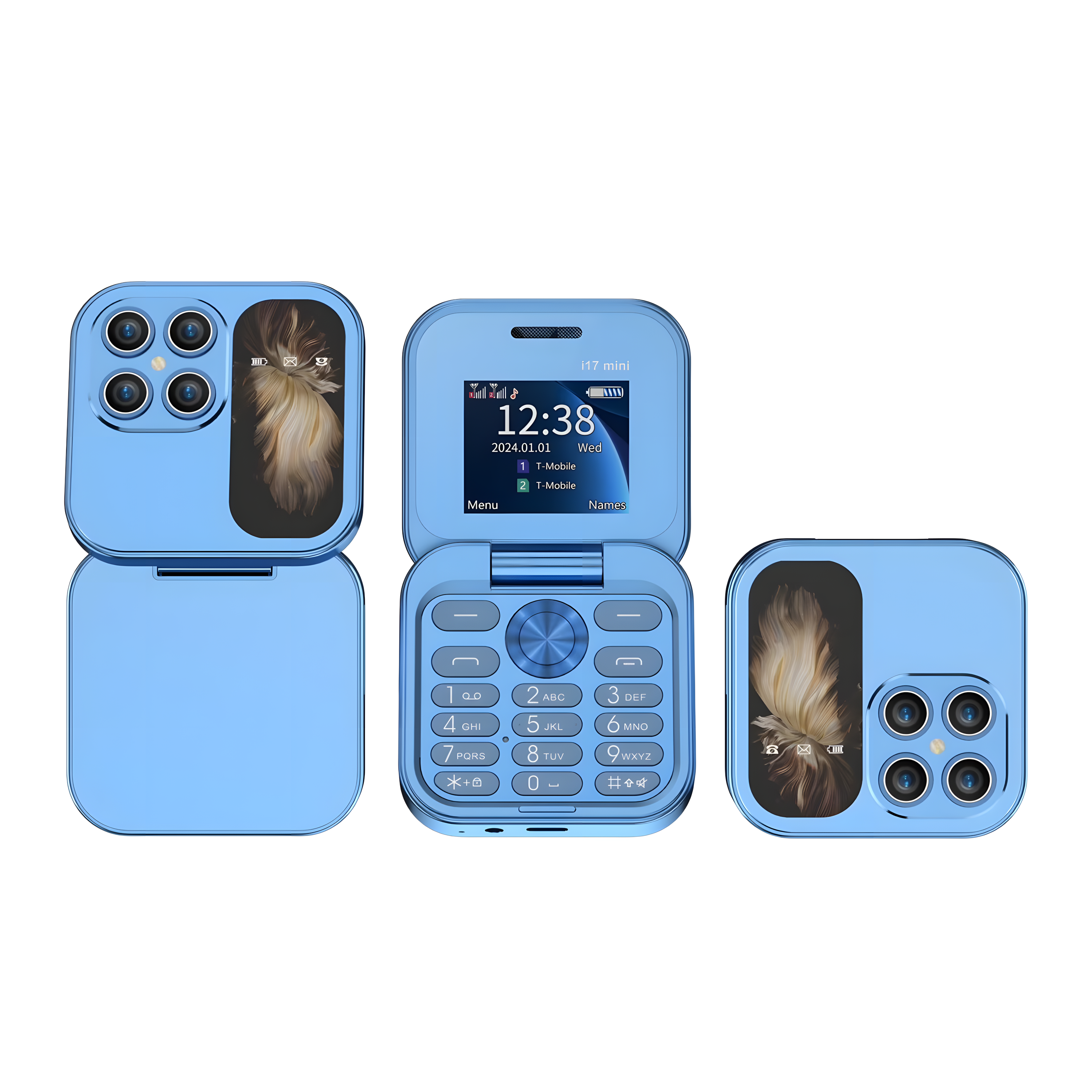 Nodea Mini Flip Phone