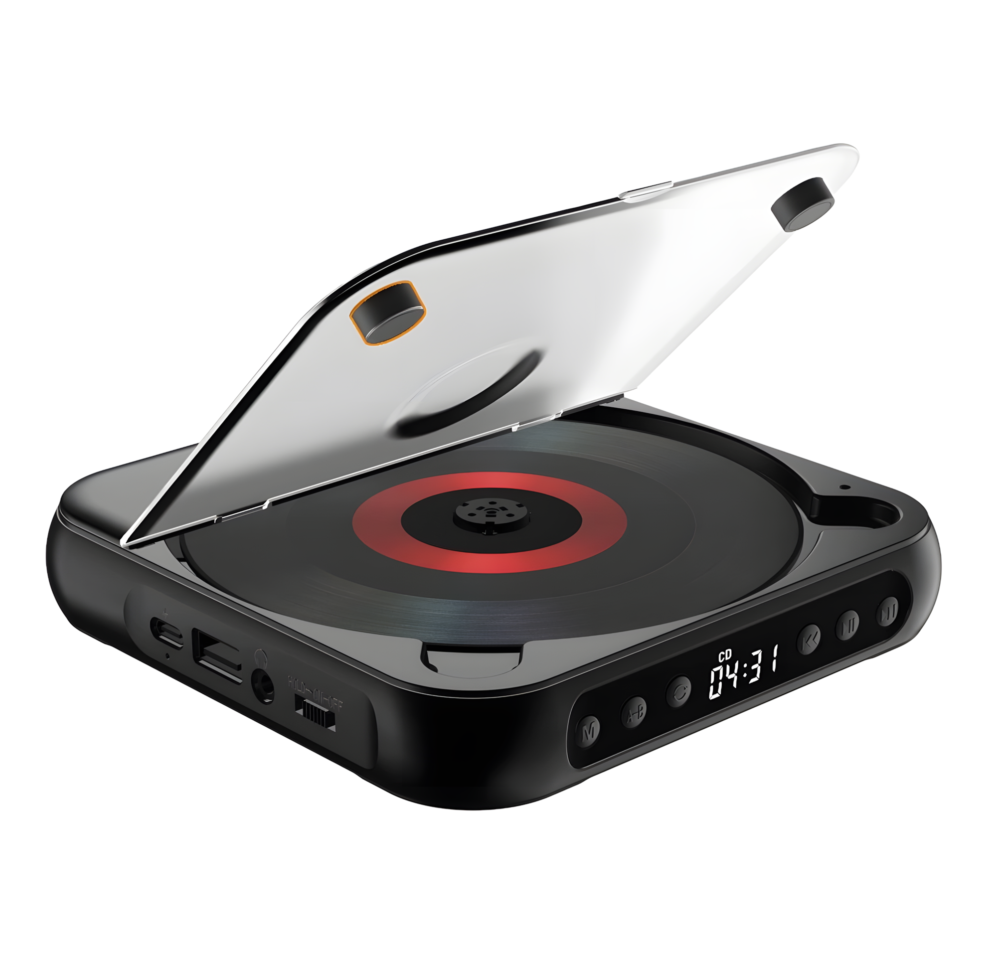 Nodea Portable Bluetooth CD Player
