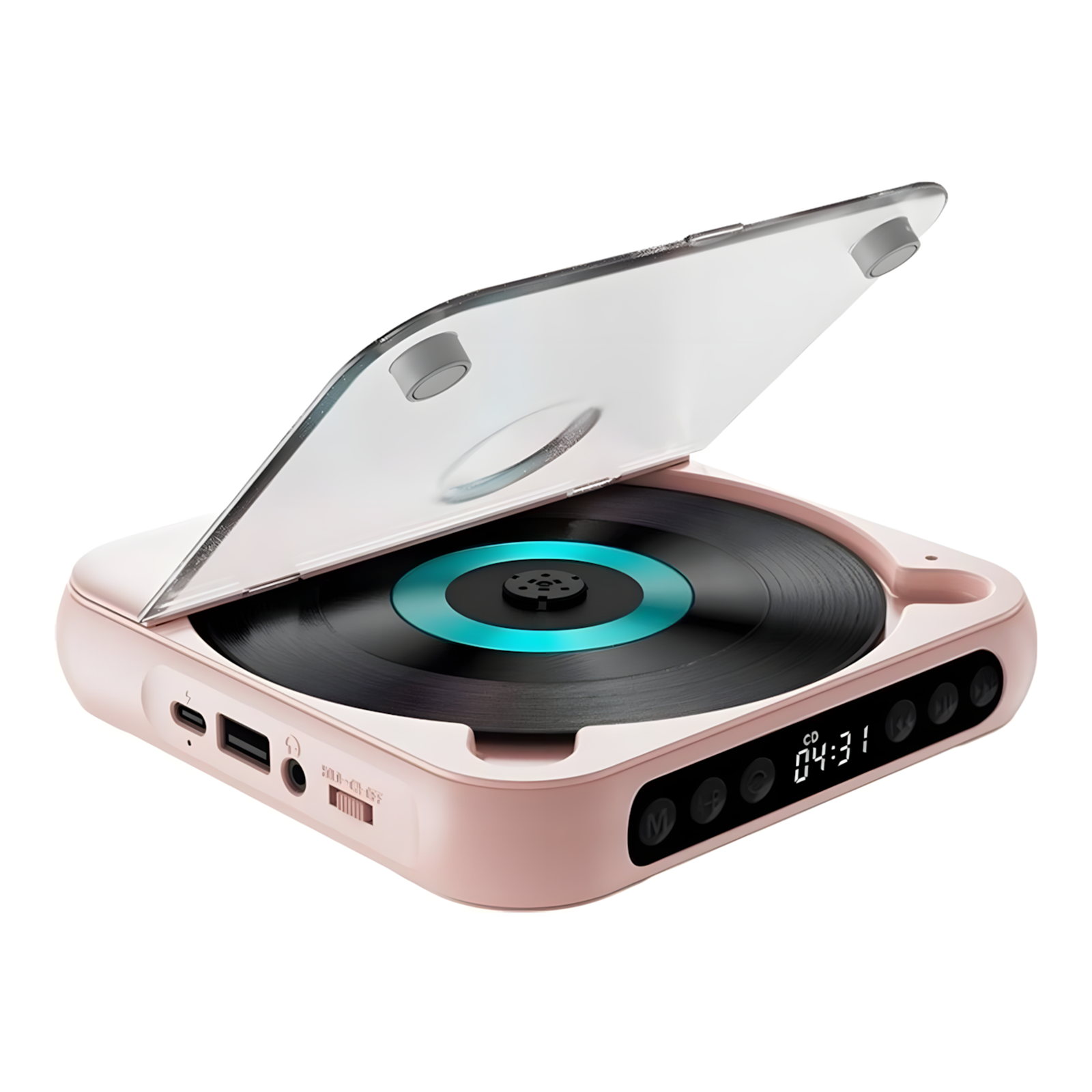 Nodea Portable Bluetooth CD Player