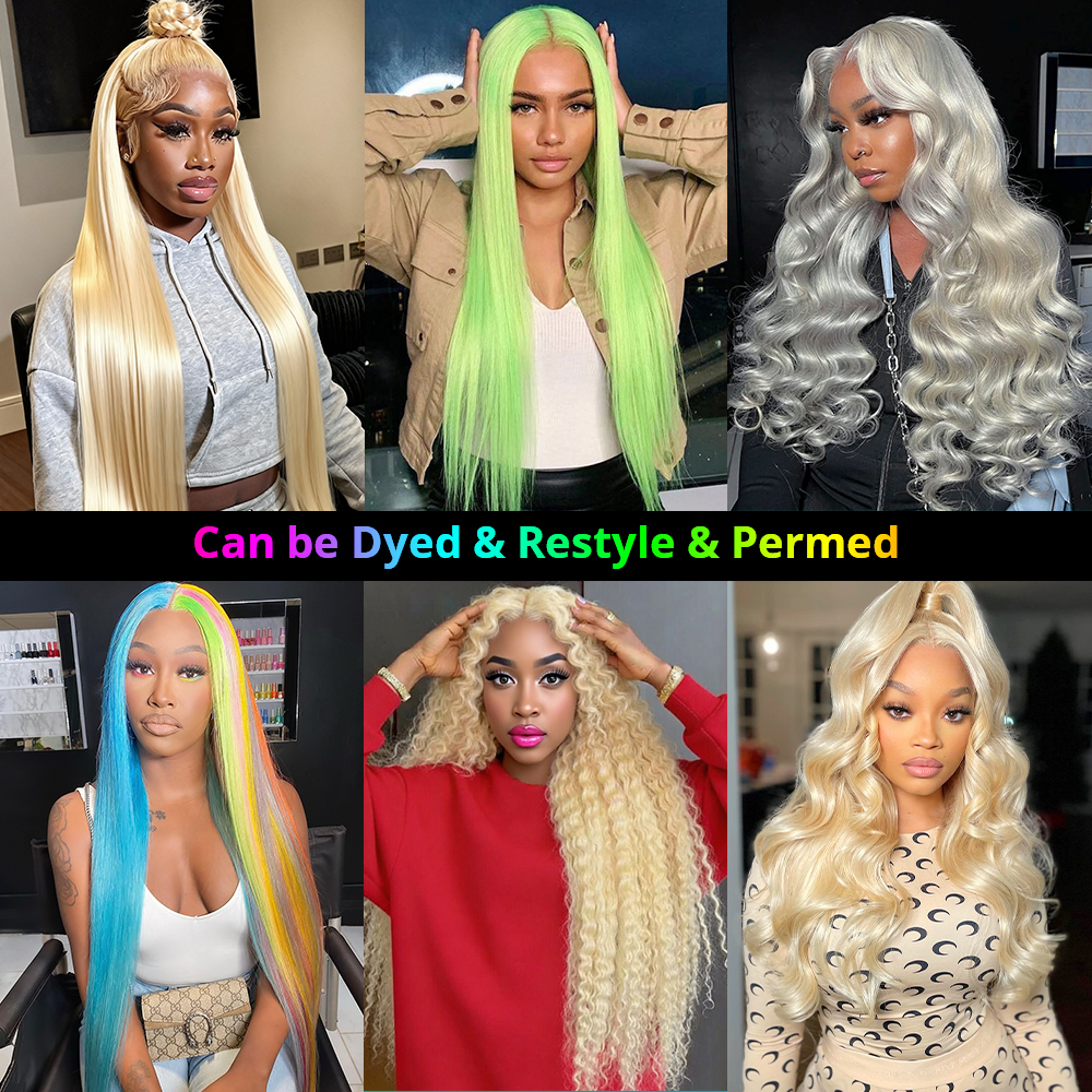 Lebeaute 613 Blonde Hair Brazilian Straight Human Hair Weave 1 3 4 Bundles