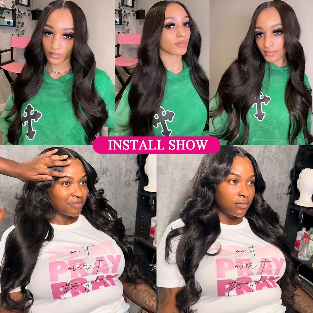 Lebeaute Brazilian Body Wave Human Hair 3 Bundles No Shed No Tangle 100% Virgin Hair