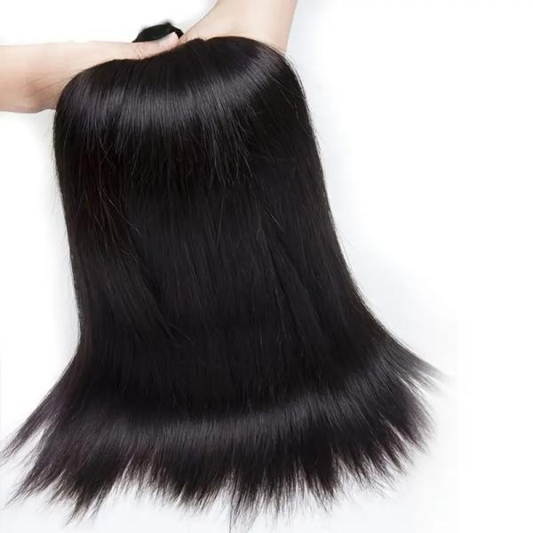 Lebeaute Silky Straight Hair 3 Bundles 100% Brazilian Virgin Human Hair Weave Extensions