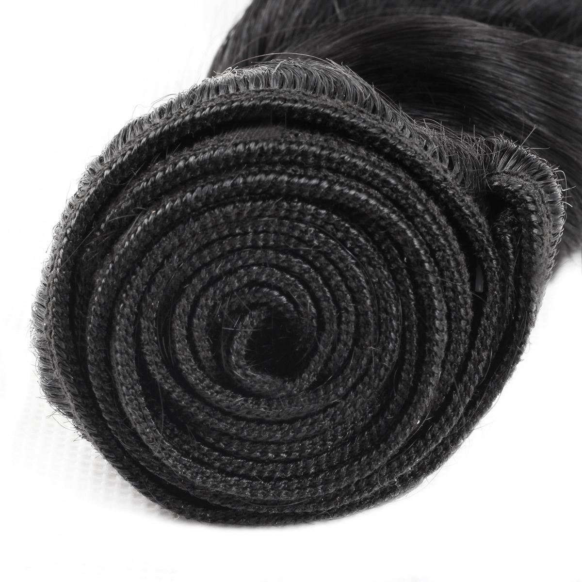 Lebeaute Loose Deep Wave 3 Bundle Deals Human Hair Extension For Sew In