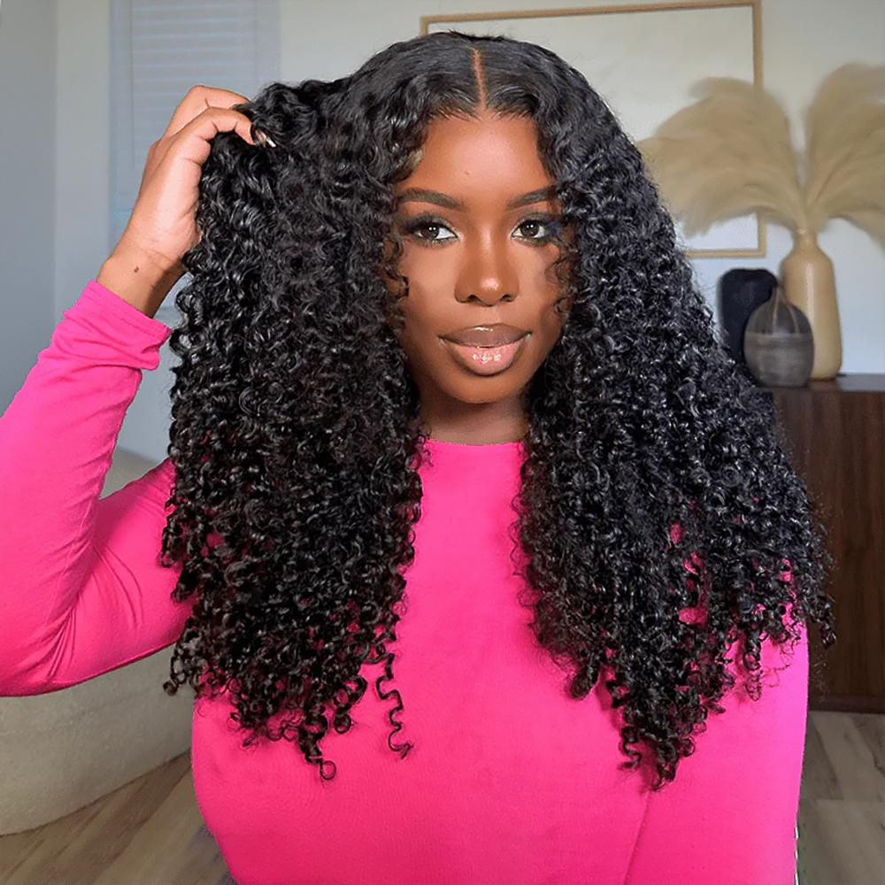 Lebeaute Burmese Curly 3 4 Bundles Unprocessed Virgin Human Hair with Spriral End