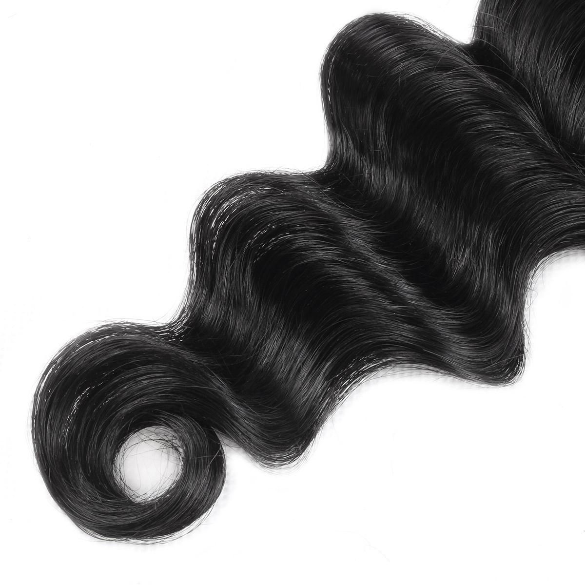 Lebeaute Loose Deep Wave 3 Bundle Deals Human Hair Extension For Sew In