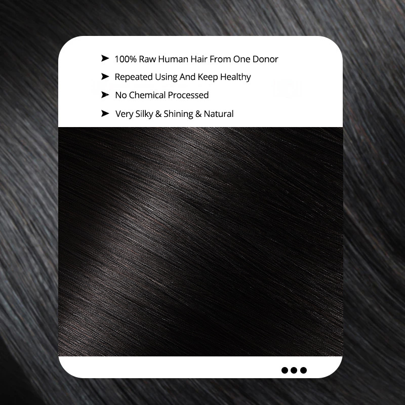 Lebeaute Vietnamese Hair 100% Unprocessed Straight Human Hair Bundles 15A Premium Quality Raw Hair