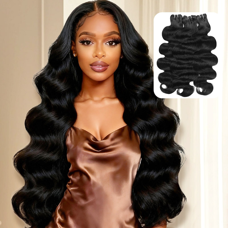 1B/613 Body Wave Human Hair Bundles 30inch Peekaboo Skunk Stripe Highlight Hair Bundles Premium 100% Virgin Human Hair