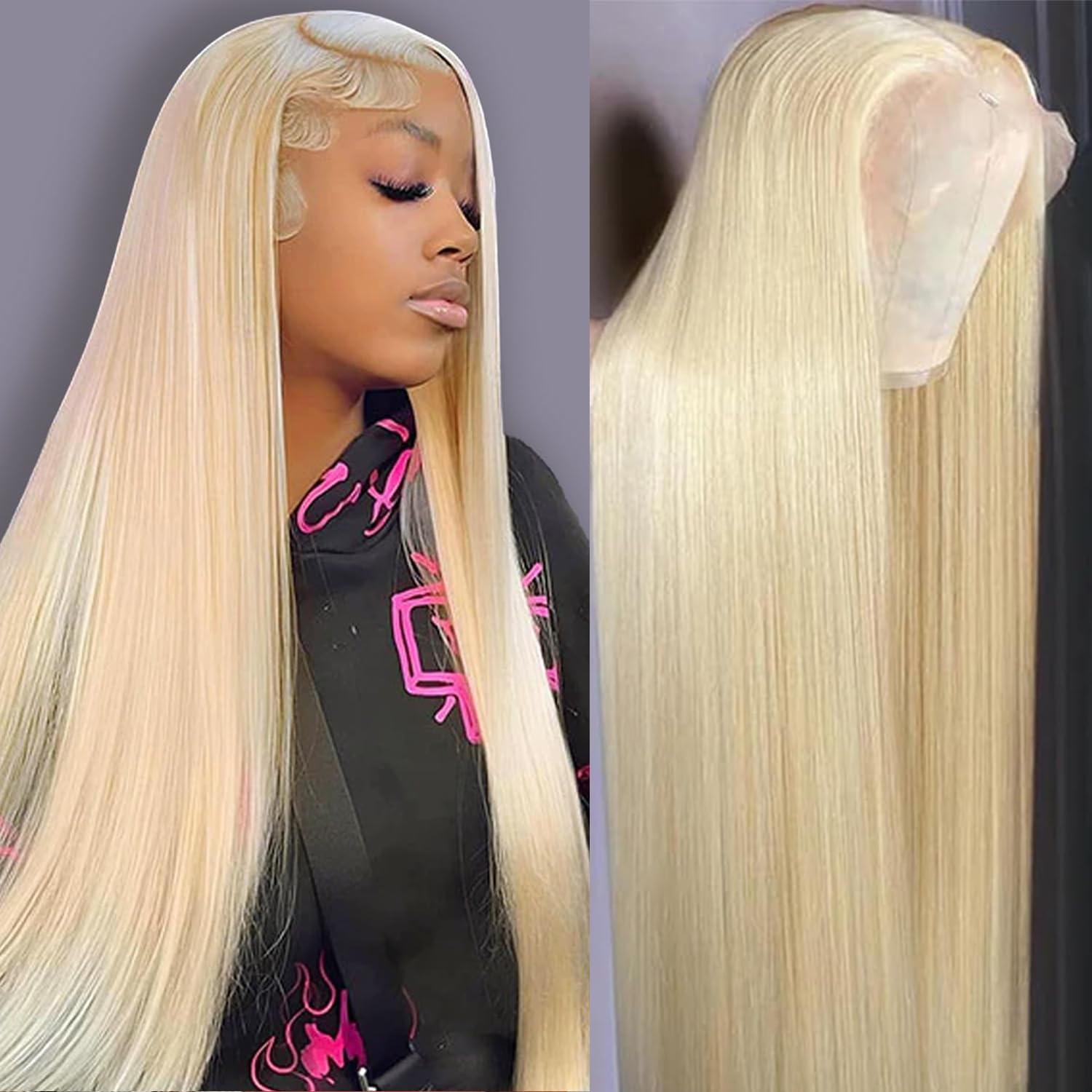 Lebeaute 613 Blonde Wig 13x4 13x6 HD Lace Front Wig Glueless Straight Human Hair Wigs