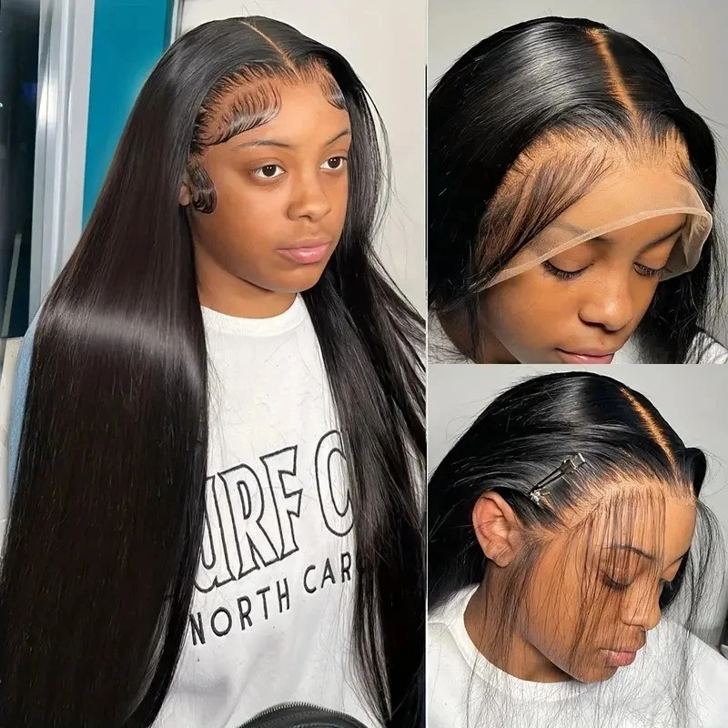 Lebeaute 200% Density Straight Hair Wig 13x4 13x6 HD Full Lace Front Wig with Pre Plucked Hairline
