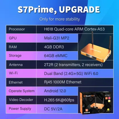 Flash Sale Superbox S7 Prime